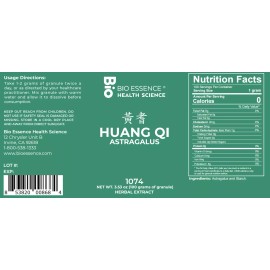 Bio Essence Health Sicecce 1074 Huang Qi, Astragalus Root 100g