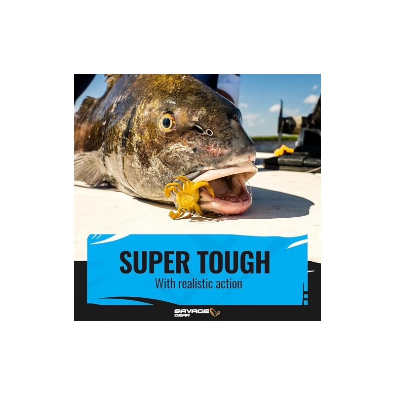 Duratech Crab 1.5" 1/2 oz RTF Black and Red