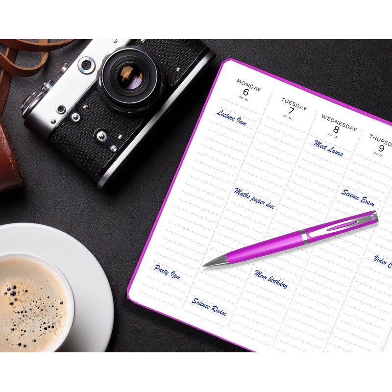 2023-2024 Academic Diary Square Week To View WTV Mid Year