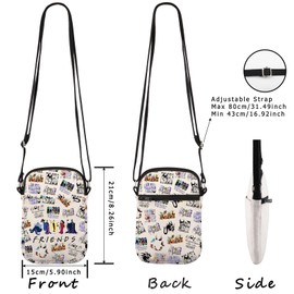 JTOUK Cartoon Character Inspired Makeup Bag Evil Villain Gift Bad Witches Gift Featuring Iconic Villains Gift (Villain Friends CR EU)