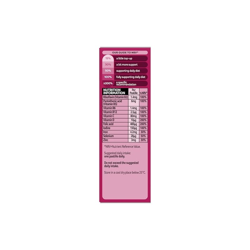 Bassetts Pregnancy Multivitamins & Multiminerals Raspberry 30 Gummies