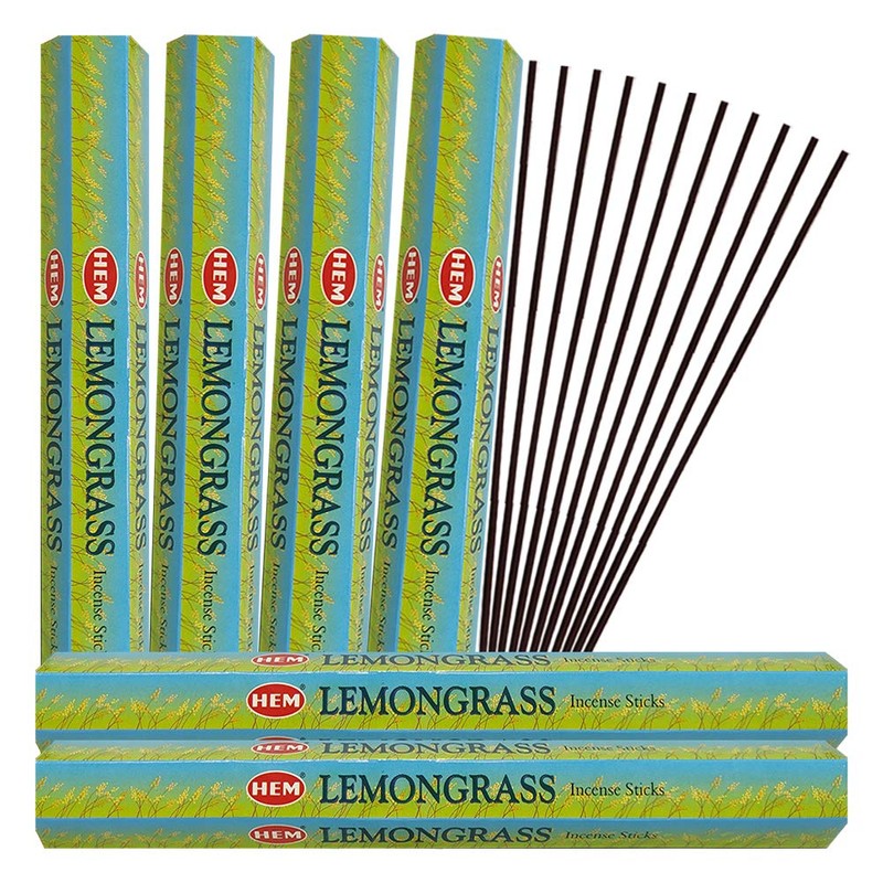 Lemongrass Incense Sticks and Incense Stick Holder Bundle Insence Insense
