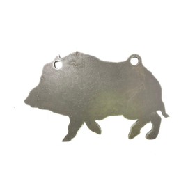 Make It Ring Targets Ar500 Hog Silhouette Animal Steel Target Gong 12" X 8" X 3/8"
