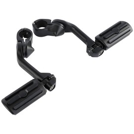 TCMT 1.25" 1 1/4" Highway Foot Pegs Fits For Harley Touring Road King Street Glide Road Glide Electra Glide Softail Sportster Dyna with 1.25" Engine Guards