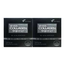 Ever Collagen Black 750mg x 84 tablets (2) / 에버콜라겐 블랙 750mg x 84정 2개