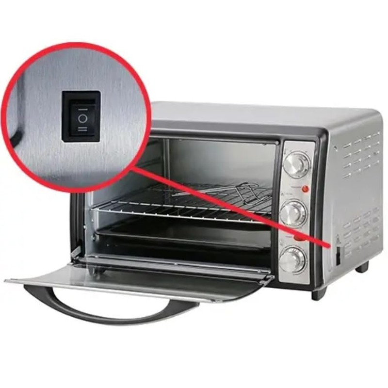 Stainless Steel Toaster Oven With Top Hot Plate Extra Large