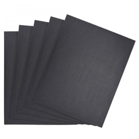 sourcing map 240 Grits Sanding Sheets 9-inch x 11-inch Wet Dry Silicon Carbide Sandpaper for Wood Furniture Metal Polishing 5pcs