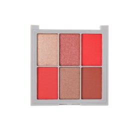 Profusion Cosmetics Colourspell Festive Eyes 6 Shade Eyeshadow Palette, Blendable Shades in Matte and Shimmery Finish for Eyecatching Bold Look