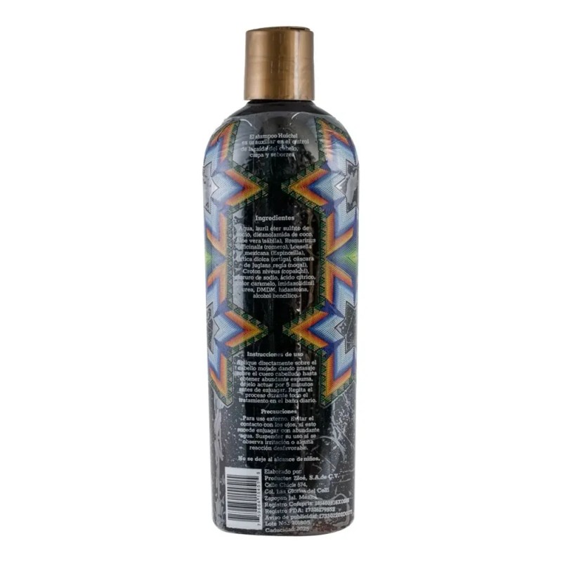 Shampoo Huichol Original Fortalecedor (brillo) Cabello 400ml