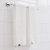 (H concept) Ash Tag (H Tag) Body Wash Towel, White,