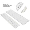 2Pcs Quilting Ruler MultiFunction Sewing Drawing Drafting Crafts Scale Measuring