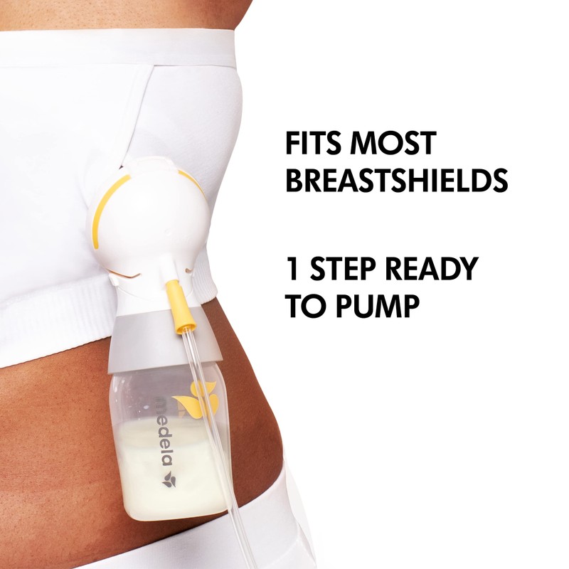 Medela Hands Free Pumping Bustier, Easy Expressing Pumping Bra with