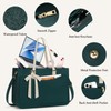 RAINSMORE Laptop Bag for Women 15.6 Inch Work Tote Bags