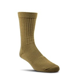 Farm to Feet Jericho Tactical Merino Wool Socks (X-Large, Coyote Brown)