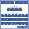 60PT Shine Scalloped Bulletin Board Border- Blue Bulletin Board Border,