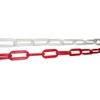 WinHub Plastic Chain30M x 6mm Red and White High Visibility