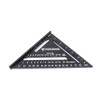 PEC 7" Rafter Square, Laser-Etched Graduations, Convenient and Quick Tool