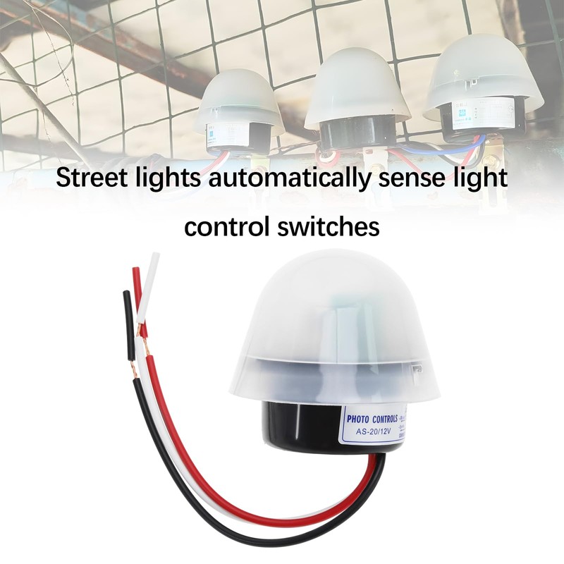 LT Easiyl DC12V 10A Light Control Switch Twilight Switch Street