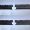 Besseto 2Pair/4PCS Baseboard LED Aluminum Channel Outer Corner, L-Shape Angle