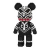PIANTION Animal Black Totem Bear Micro Building Blocks Set(6000PCS XQ022)