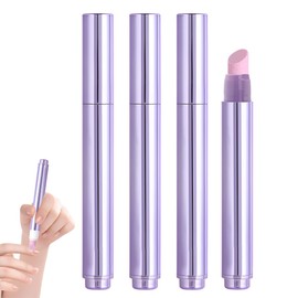 JHAZUN 4 Pezzi Penna per olio per cuticole 3 in 1, con punta in ceramica, spingicuticole con punta in ceramica, per unghie secche e danneggiate