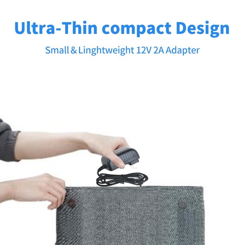 XWNV AC DC Adapter Compatible with Black & Decker VEC010BD
