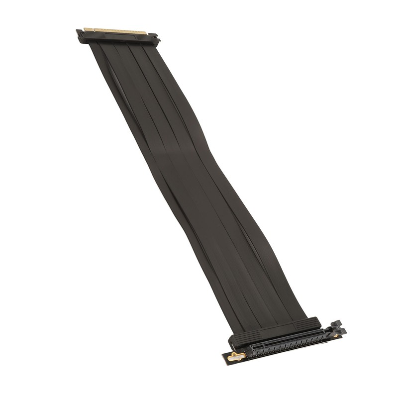 PCIE 4.0 X16 Riser Cable High Speed Flexible Shielding 90