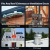 #8 Metal Roof Pipe Flashing Boot, Metal Roofing Pipe Flashing