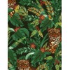 Timeless Treasures Leopard Hiding in Forest Green 100% Cotton Fabric