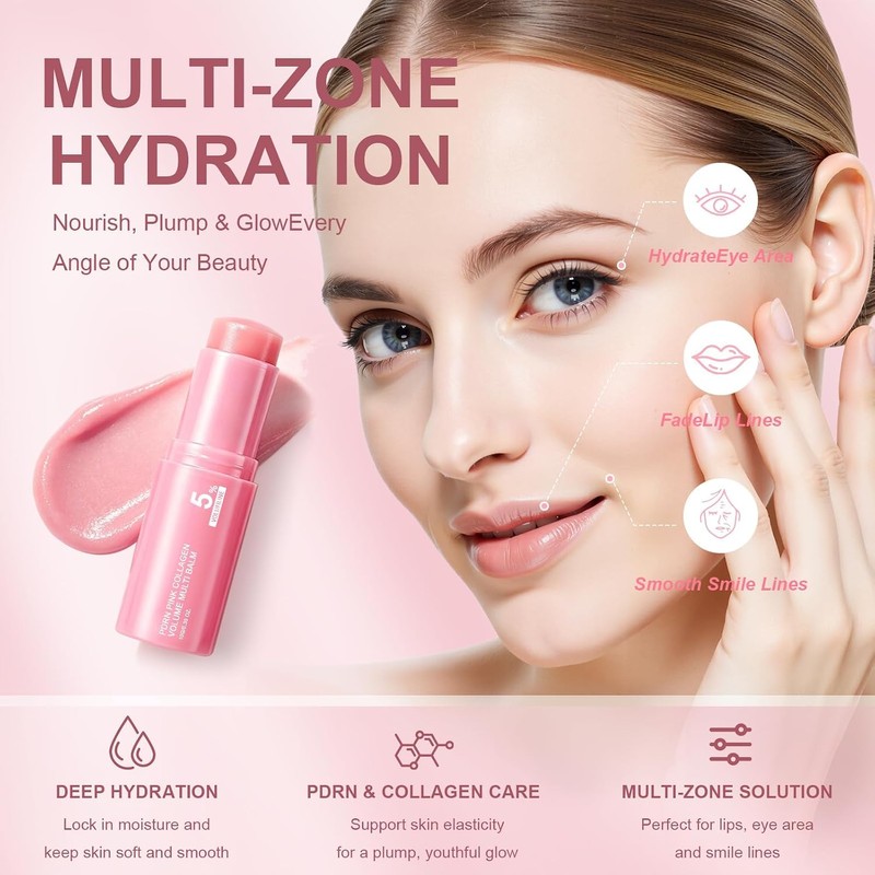 Zephyra Bálsamo Hidratante Facial en Barra con Colágeno