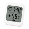 HATUSOKU Digital Thermometer and Hygrometer with Comfort Face Display, Hygrometer,