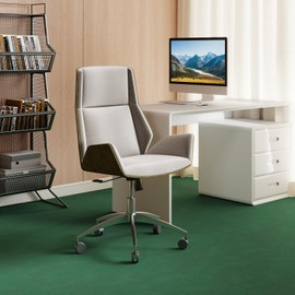 Tangkula 25 Pack-100 Sq.Ft. Foam Floor Tiles, Interlocking Carpet Tiles with Edge Borders, 24" × 24" Puzzle Exercise Mats for Living Room, Bedroom and Children's Room (Green, 100 Sq.Ft.)