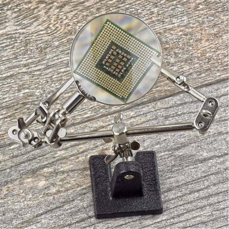 electromax | Heavy Duty Helping Hand with 3 x Zoom