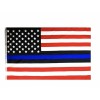 Unbranded Red White And Blue Thin Blue Line USA Flag From TEXAS 3x5 ft Support Police