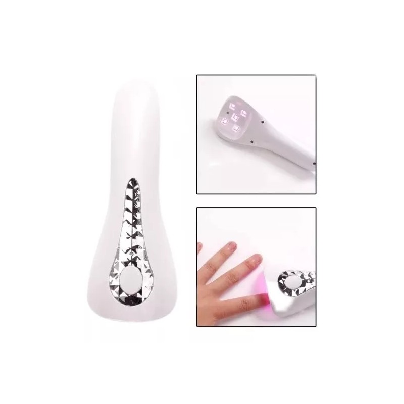 Nail Lamp Lámpara De Uñas Portátil Uvled