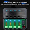 12V Universal Motorcycle Fuse Block with Relay Box Kit, LED