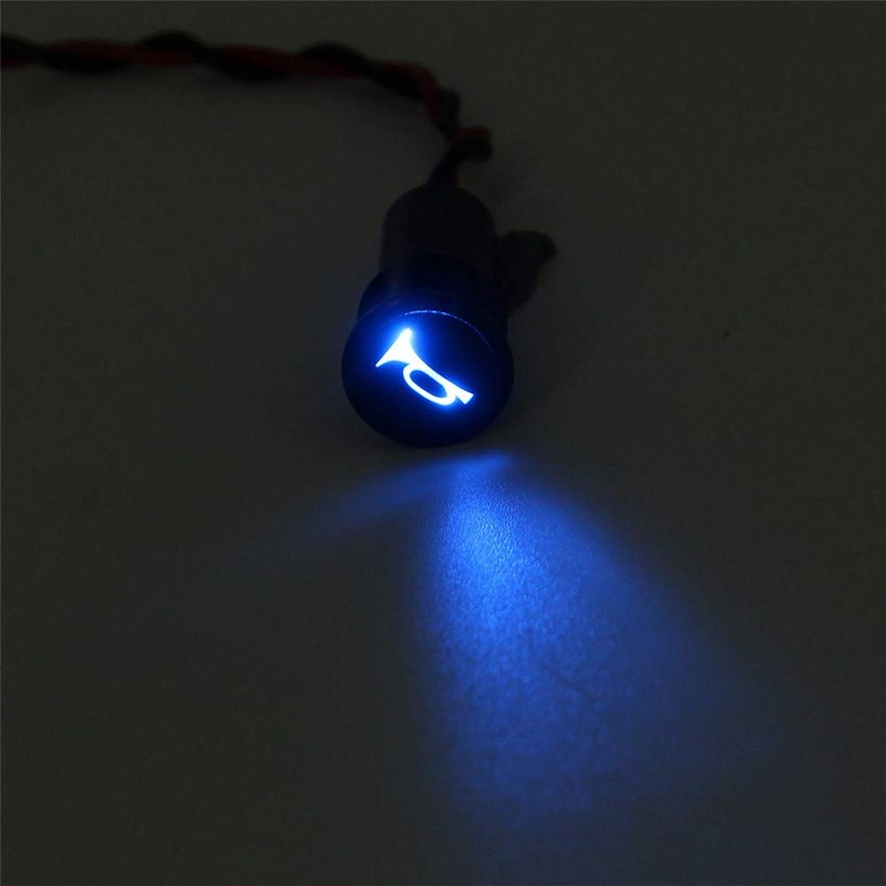 TuToy 12 8 mm LED Dashboard Warning Light Indicator Light