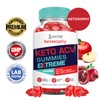 Justified Laboratories (3 Pack) Ketosophy Keto ACV Gummies Extreme 2000MG