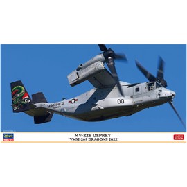 Hasegawa 1/72 US Marine Corps MV-22B Osprey VMM-265 Dragons 2022 Plastic Model 02421