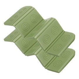YELARXI Folding Foam Mat, 14 x 10" Mini Portable Lightweight Mini Waterproof Folding Mat Fit for Backpacking Hiking Camping Kneeling Outdoor Activities Recreation - (2Pack, Green)