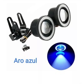 Yuqing 2faros Led Ojo De Ángel Niebla 3/3.5 Pulgadas Auto Universal