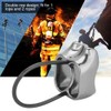 Demeras Climbing Rappel Device Aluminium Alloy Belay Rappel Ultralight Safety