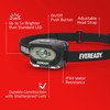 Eveready Rechargeable LED Headlamps (2-Pack), IPX4 Water Resistant Head Lights