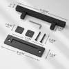 SKYSEN 2 Pack 12" Barn Door Handles, Sliding barn Door
