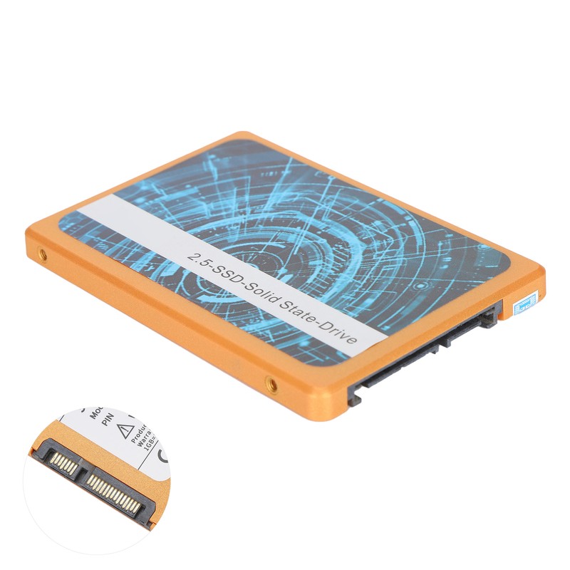 BU KING 2.5inch SSD Golden High Speed Plastic Hard Drive