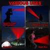 Retisee Red Light Flashlight with Protective Glasses LED Single Mode