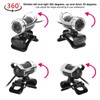 HXSJ LG68 Webcam BuiltIn SoundAbsorbing Microphone USB Camera for Teaching