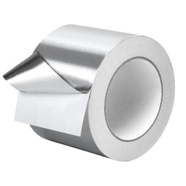DGSL Aluminum Foil Tape, 3in x167ft(3.9 mil) Silver Metal High Temperature Heavy Duty HVAC Tape for Ductwork, Sealing, Patching, HVAC