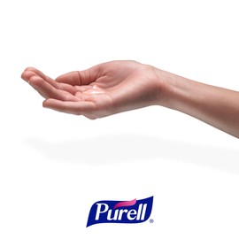 PURELL VF PLUS Hand Sanitizer Gel, Fragrance Free, 1200 mL Sanitizer Refill for PURELL TFX Dispenser (Pack of 4) - 5499-04