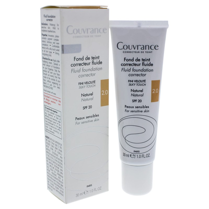 Avène Fluid Foundation Corrector SPF20, 30 ml